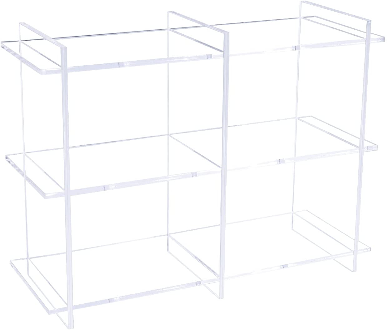 Fanassyy 3-Tier Acrylic Tabletop Display Storage for Toy, Makeup, Perfume, Spice Rack Bathroom Organizer Countertop Storage Cosmetic and Perfume Storage for Bathroom Bedroom Dressing Table - Image 14