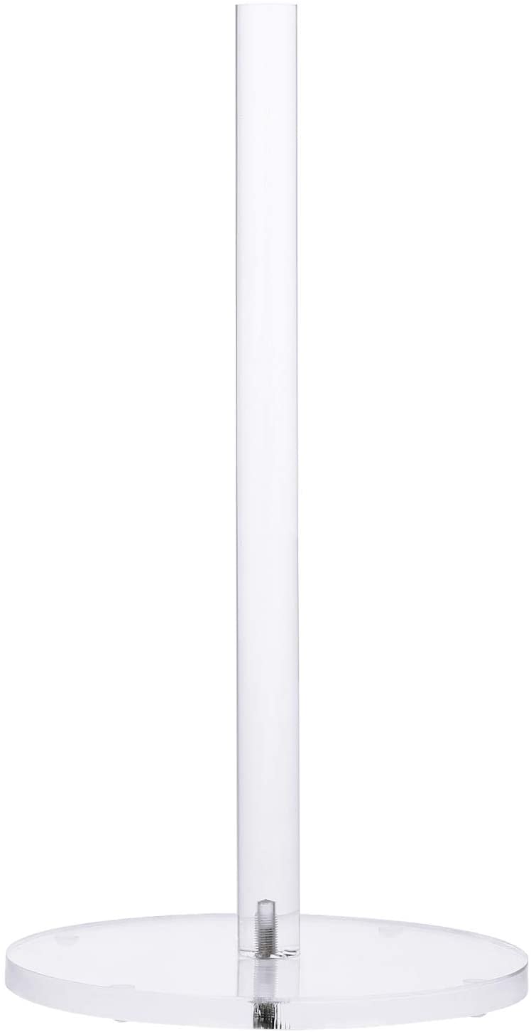 Fanassyy Clear Paper Towel Holder, Countertop Paper Towels Roll Acrylic Dispenser Stand, Kitchen Bathroom Organization Accessories - Image 5