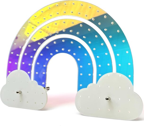 FANASSYY Acrylic Earring Stand, Multifunctional Jewelry Organizer with Dedicated Necklace, Bracelet, Ring, Earring, Stud Sections Earrings ring holder